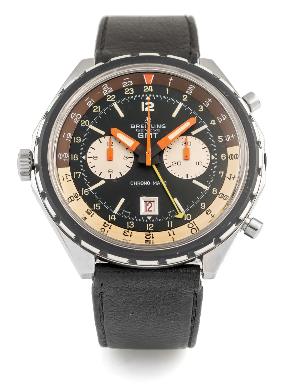 Breitling BREITLING, REF. 2115, GMT, CHRONO-MATIC, STEEL kol saati