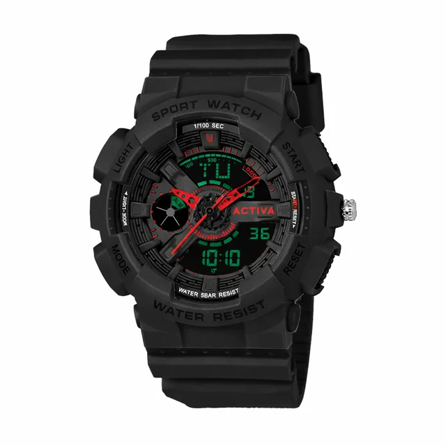 Activa Pixel X Invicta Digital Watch - 50mm. Black (ACW499-012) kol saati