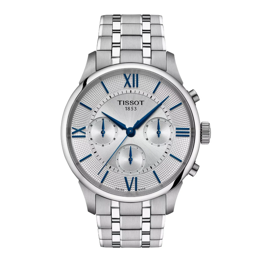 Tissot Chemin Des Tourelles T1394621103800 42 mm kol saati