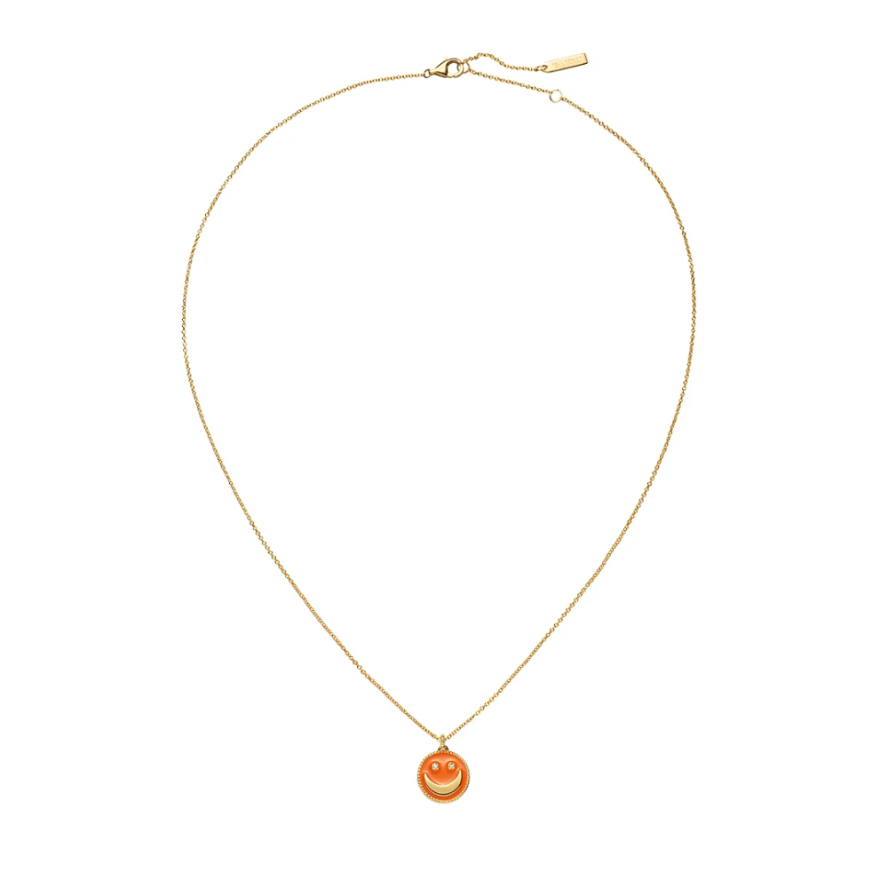 Default SuMoS Halskette Gold bright orange PH-JE-2066 kol saati