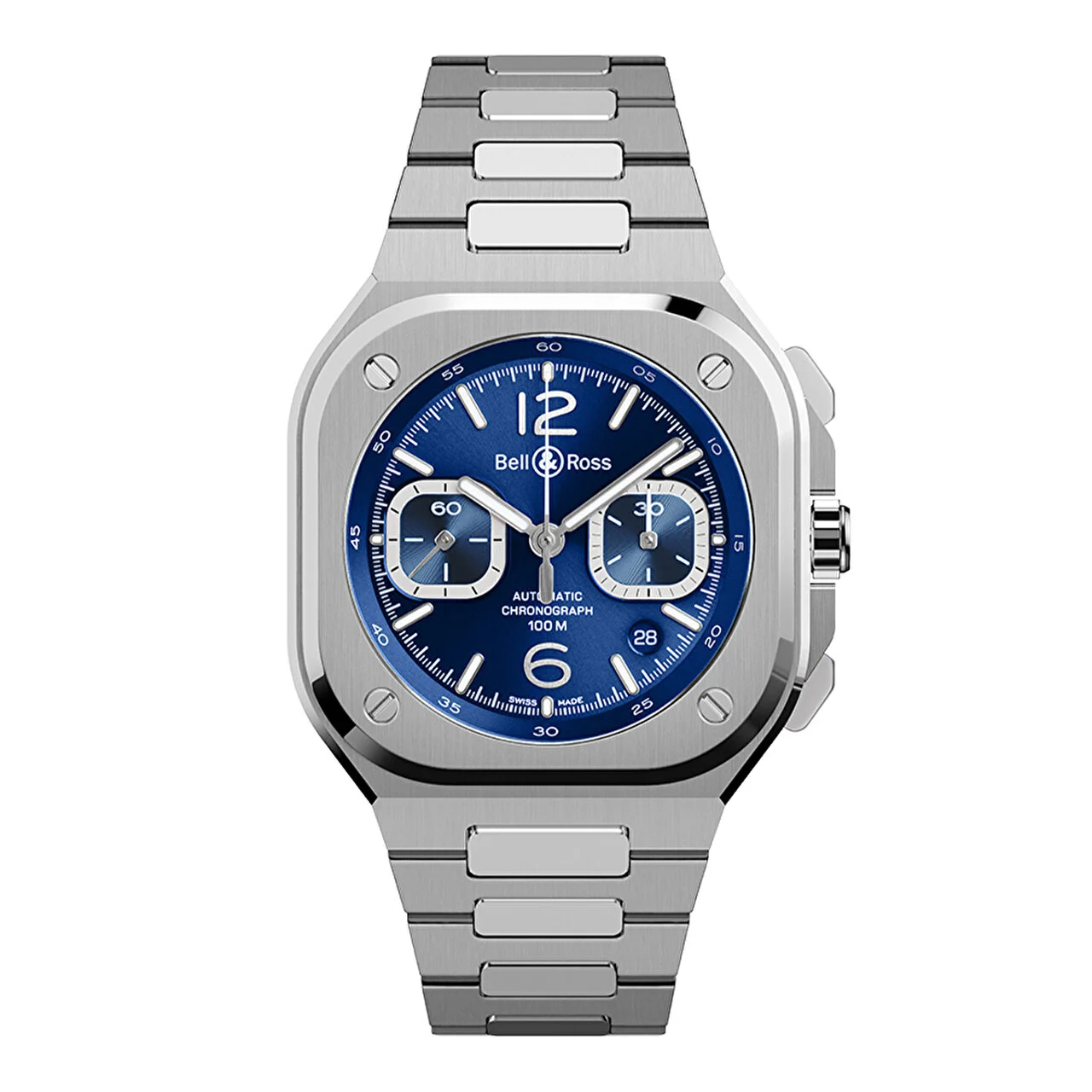 Bell & Ross Urban BR05C.BLU.ST.SST 42 mm kol saati
