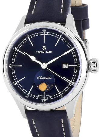 Steinhart Marine Moon Phase Blue 105-1221/ST kol saati