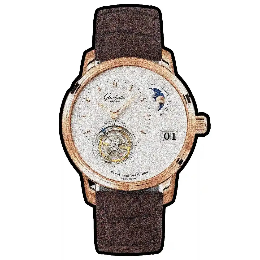 Glashutte Original Glashütte Original 47480 40 mm kol saati