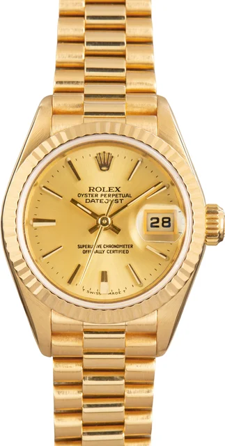 Rolex ROLEX REF. 79178; “DATEJUST”; 18K YELLOW GOLD kol saati
