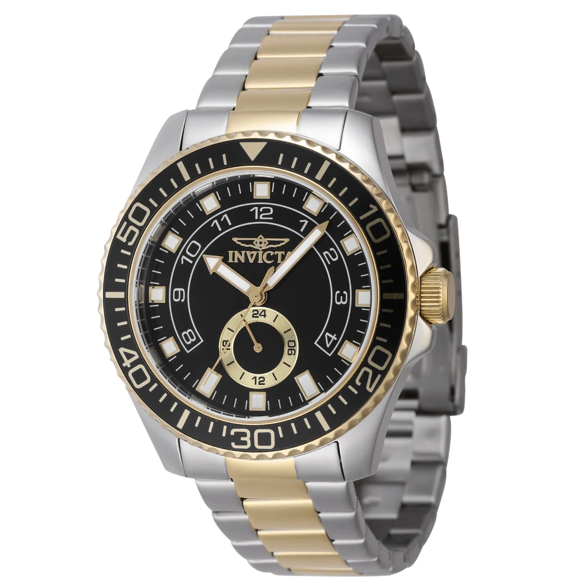 Invicta Pro Diver Command Watch - 44mm. Gold. Steel (47128) 44 mm kol saati