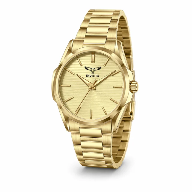 Invicta Specialty Refined Core Watch - 44mm, Gold (69974) kol saati