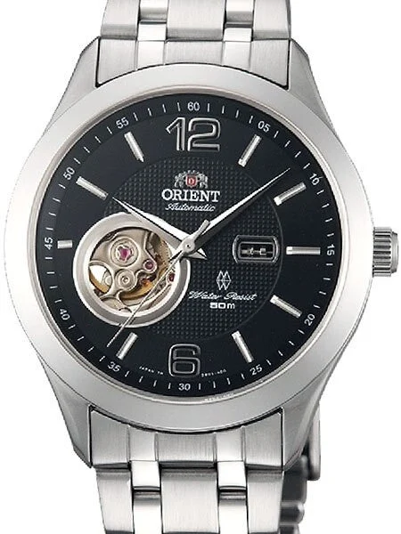 Orient Golden Eye Open Heart Automatic Watch with Sapphire Crystal #CDB05001B kol saati