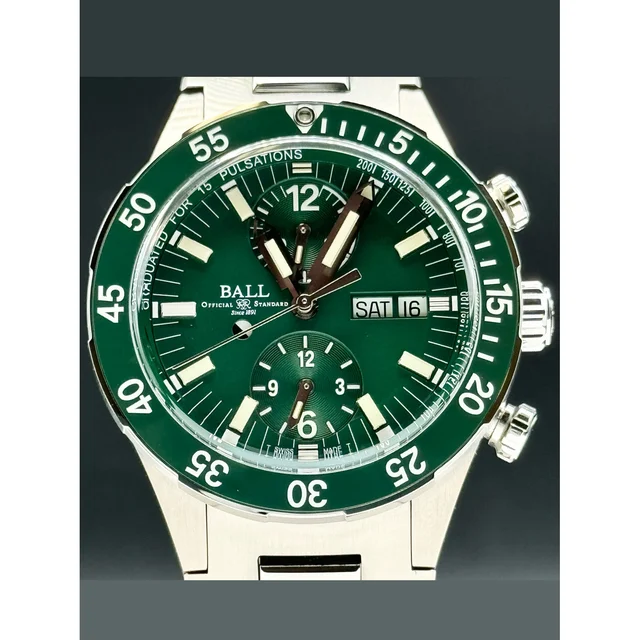 Ball Roadmaster Rescue Chronograph Green 41mm DC3030C-S2-GR 210000044802 kol saati