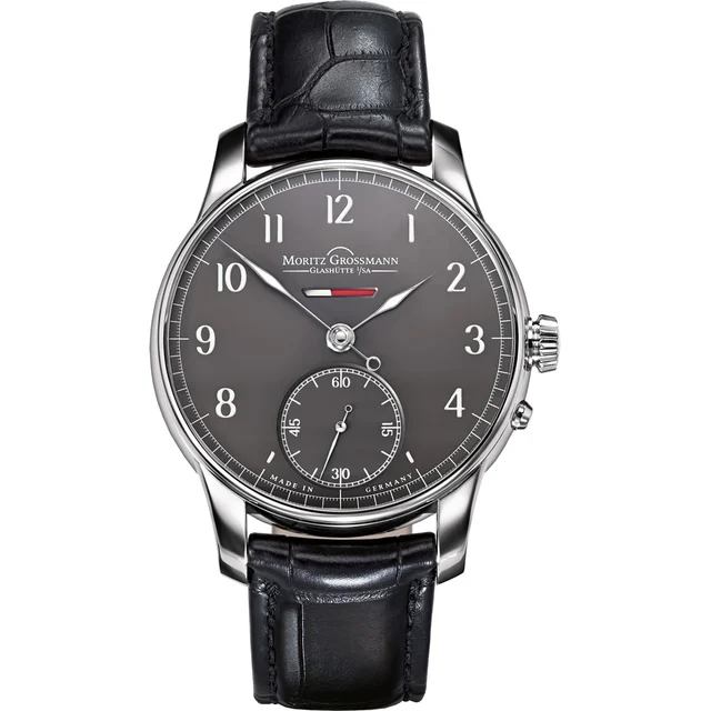 Moritz Grossmann Heritage Power Reserve White Gold Grey Dial MG-000462 kol saati