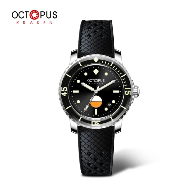 Octopus Kraken Octopus Kraken 八爪鱼-020 -黑面+ 梭子鱼-黑胶带-1350 kol saati
