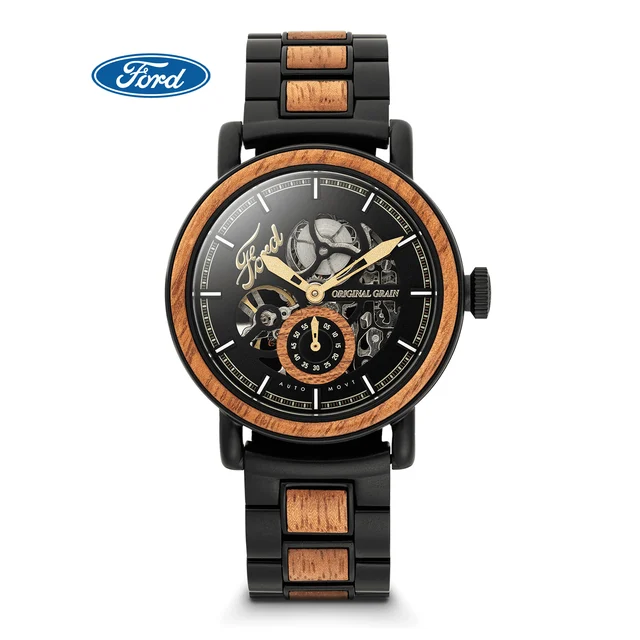 Original Grain Ford OG-40-FORD-BLK-DS kol saati