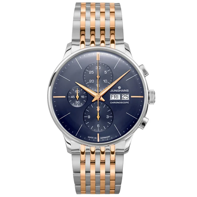Junghans Meister Chronoscope 027/4536.47 kol saati