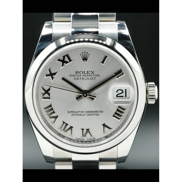 Rolex Datejust Rhodium Roman Numerals 178240 210000027594 kol saati