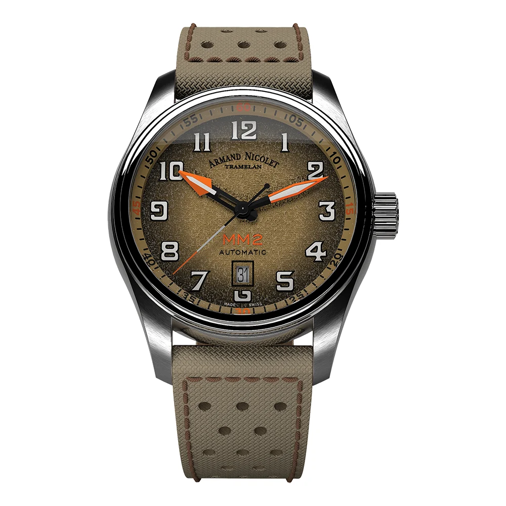 Armand Nicolet Armand Nicolet MM2 A640P-KA-P0640KM8 43 mm kol saati