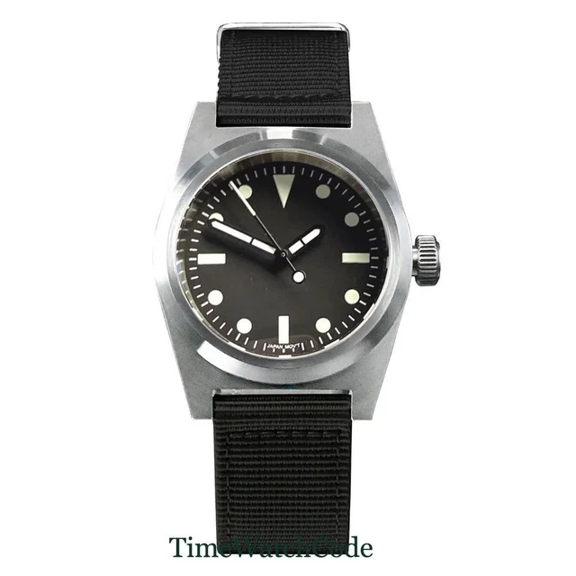 Tandorio Unimatic U2 38mm NH35A PT5000 Automatic 200m Water Resist Field Watch 14:94#no lo