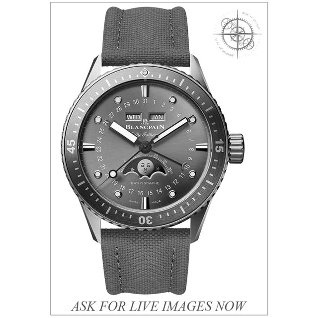 Blancpain Fifty Fathoms Bathyscaphe Complete Calendar Titanium 5054 1210 G52A 210000034020