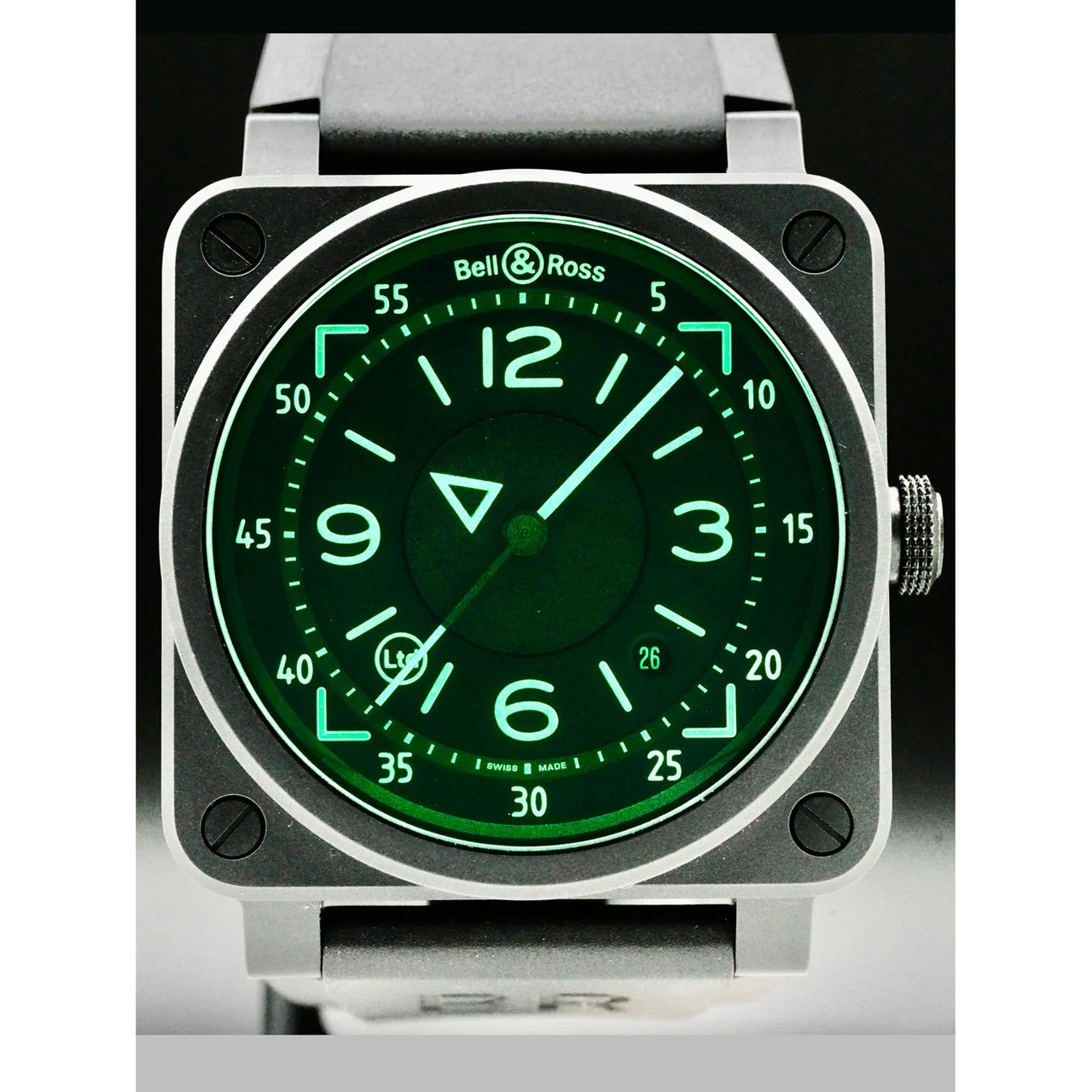 Bell & Ross BR0392-HUD 210000060738 42 mm kol saati
