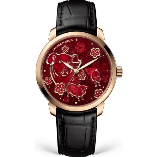 Ulysse Nardin Classico Pig 8152-111-2/PIG kol saati