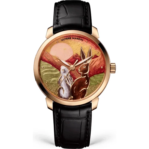 Ulysse Nardin Classico Rabbit 8152-111LE-9E-RABBIT/1A 40 mm kol saati