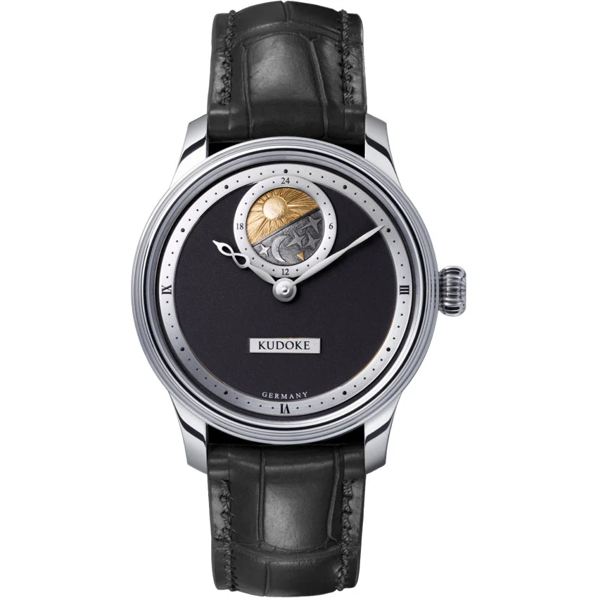 Kudoke Black Dial kudoke-2-black kol saati