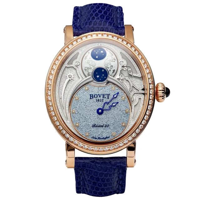 Bovet The Récital 23 Blue R230003-RG-B kol saati
