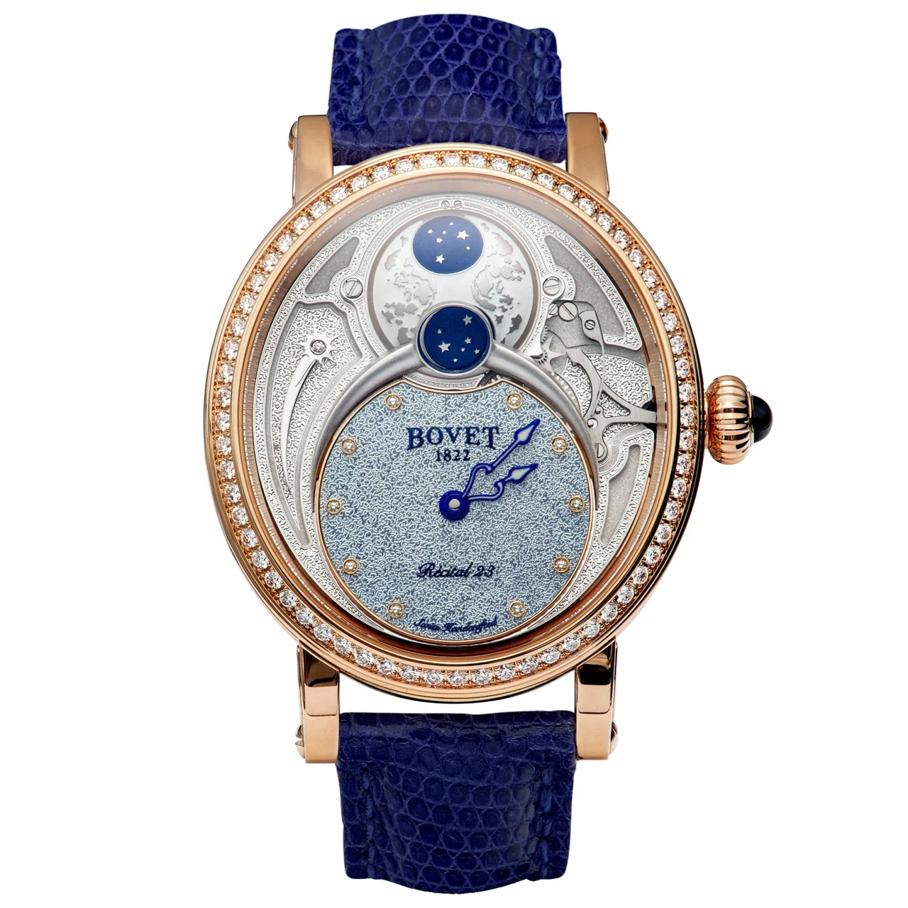 Bovet The Récital 23 Blue R230003-RG-B kol saati
