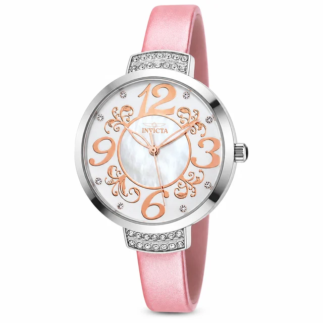 Invicta Celestial Florisque Watch - 33mm, Pink (70338) kol saati