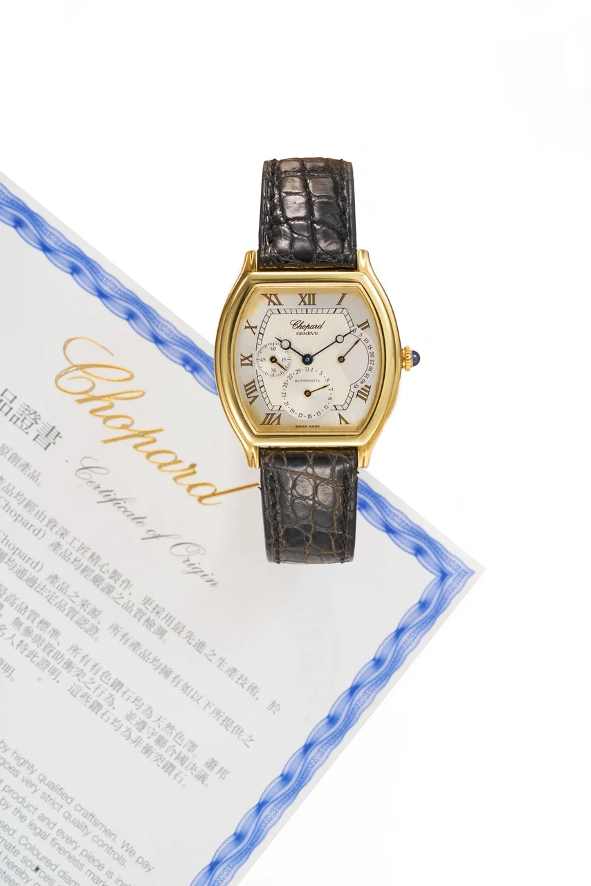 Chopard Ref. 162248-0001-YLG, date, power-reserve; 18K yellow gold (“ ”) kol saati