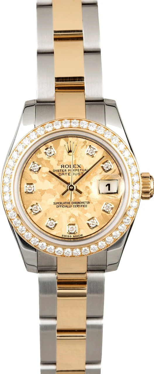 Rolex Datejust 179383 Crystal Diamond Dial 179383SCDO kol saati