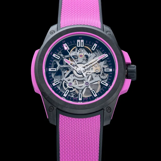 Norqain Independence Wild One Skeleton Hyper Pink Automatic – N3001.07Q04.B03.R01 210009N3