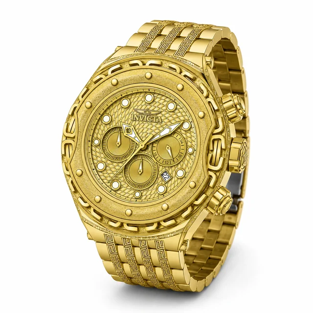 Invicta Bolt Colossus Watch - 51mm. Gold (50075) kol saati