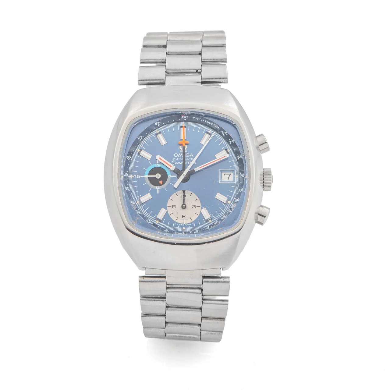 OMEGA OMEGA, REF. 176.005, SEAMASTER, STEEL kol saati