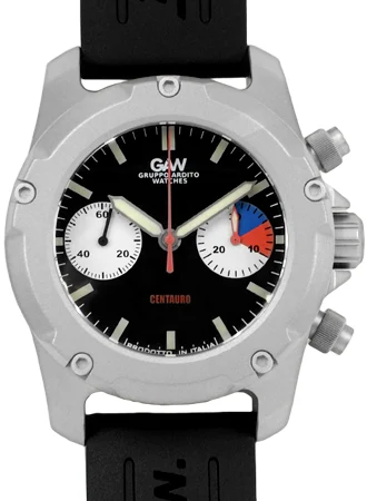 Gruppo Ardito Centauro Chronograph Black CENTAUROBLK/GA 48 mm kol saati