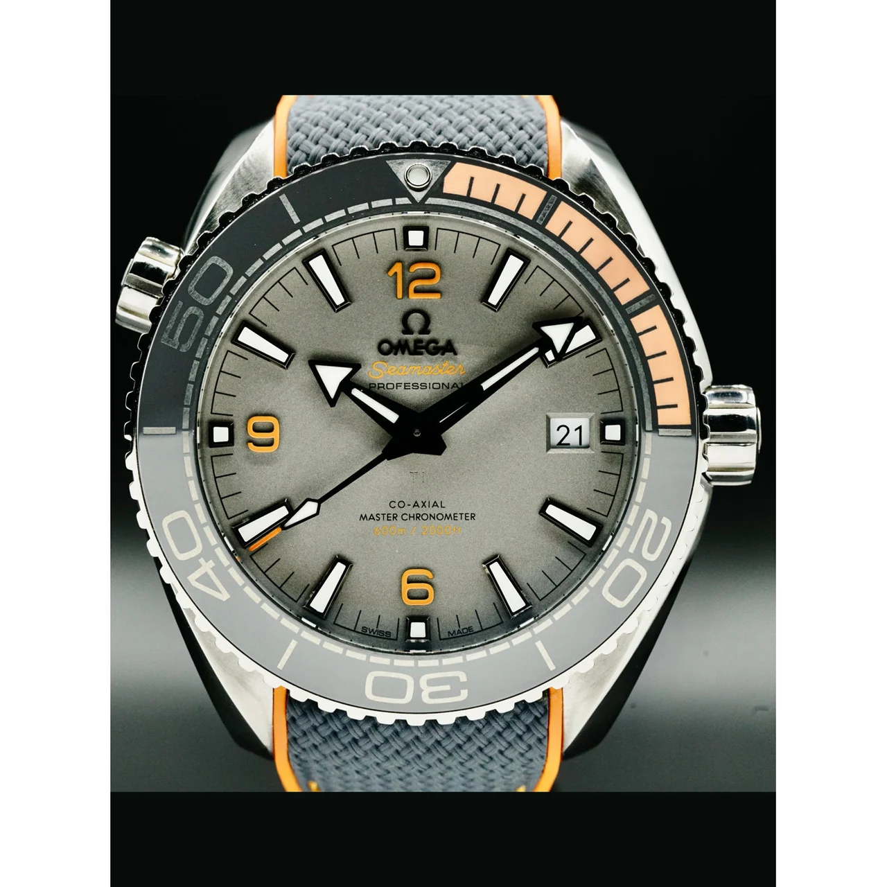 OMEGA Planet Ocean 600M 215.92.44.21.99.001 210000035808 43.5 mm kol saati