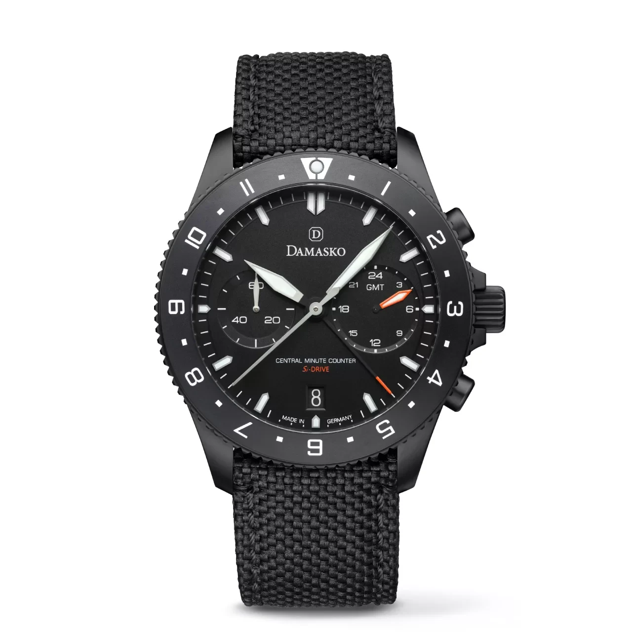 Damasko DC89-GMT-BLACK DAMASKO-DC89-GMT-BLACK 44 mm kol saati