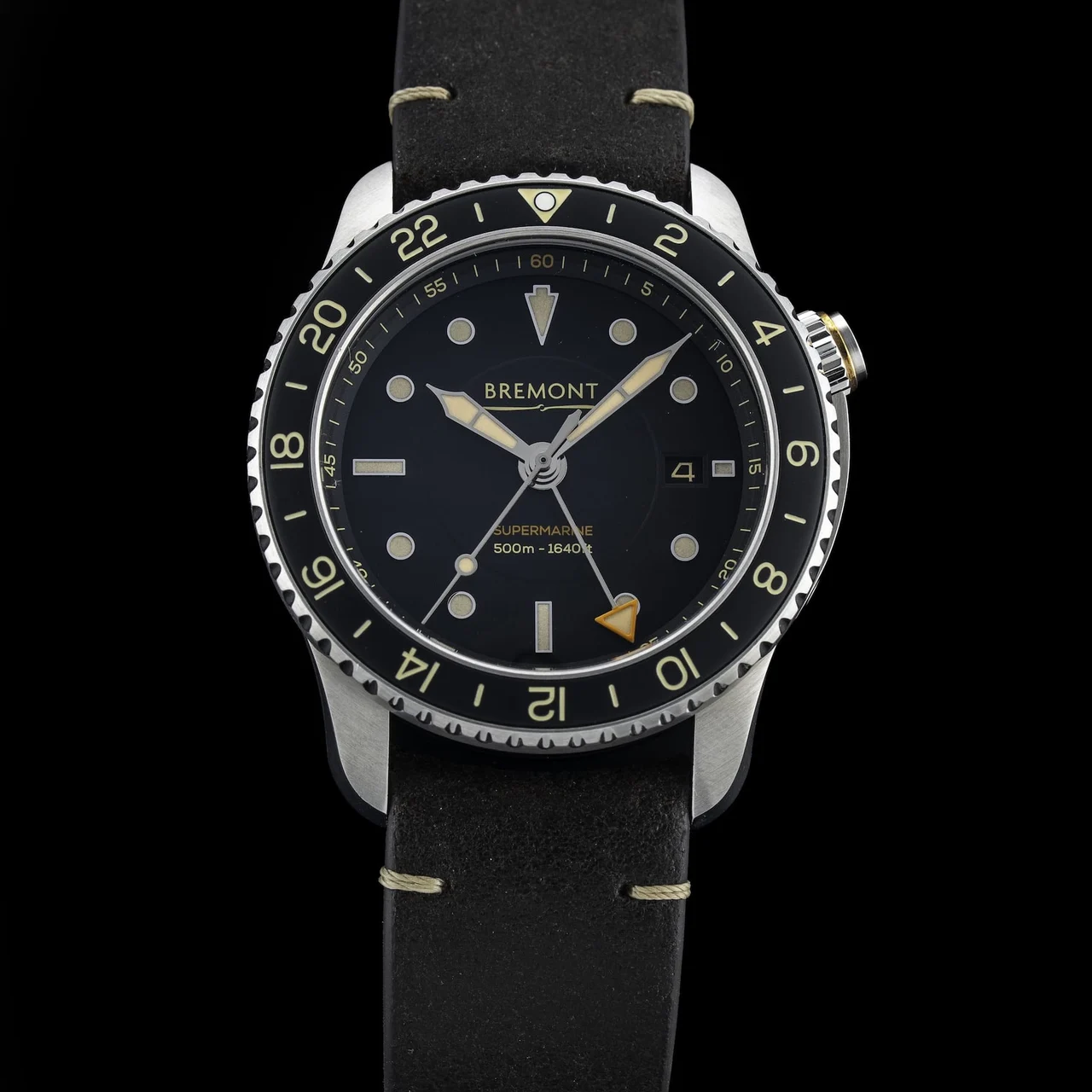 Bremont Supermarine 210009N35878 43 mm kol saati