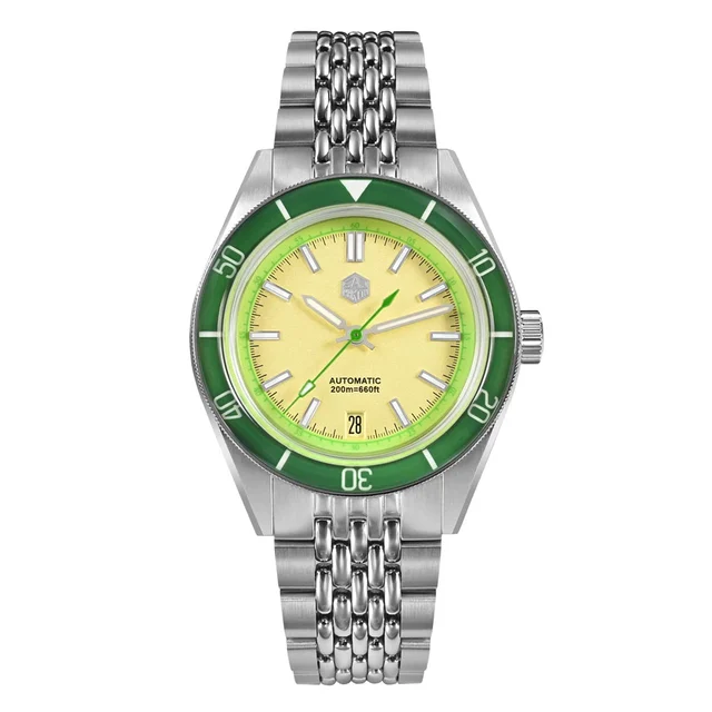 San Martin Summer Dive Watch SN0116 us-pre-owned-san-martin-sn0116-39-5mm-summer-dive-watc