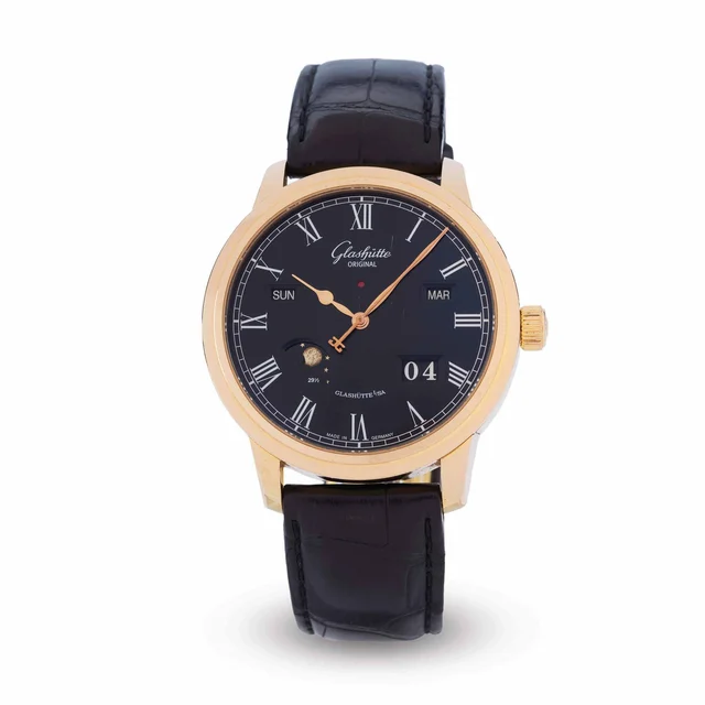Glashutte Original Glashütte Original 100-02-25-05-04 kol saati