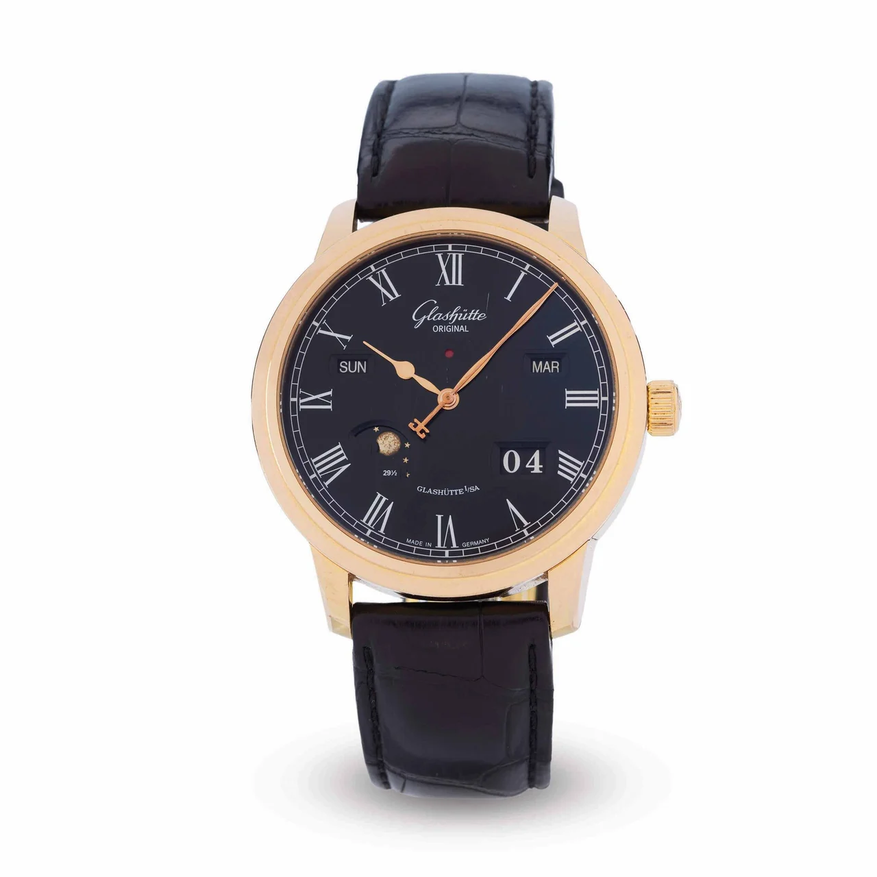 Glashutte Original Glashütte Original 100-02-25-05-04 kol saati