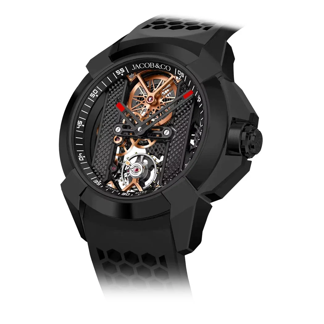 Jacob & Co. Jacob & Co. Epic X Bridges Black EX120.11.AB.AB.A.ABRUA kol saati