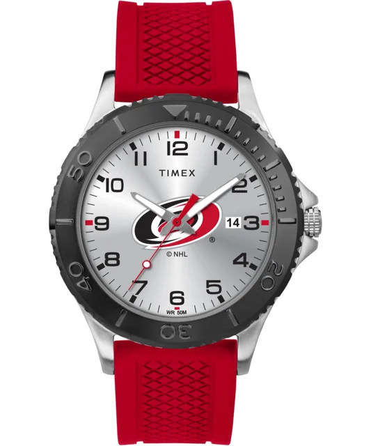 Timex Gamer Red Carolina Hurricanes TWZHHURMF kol saati