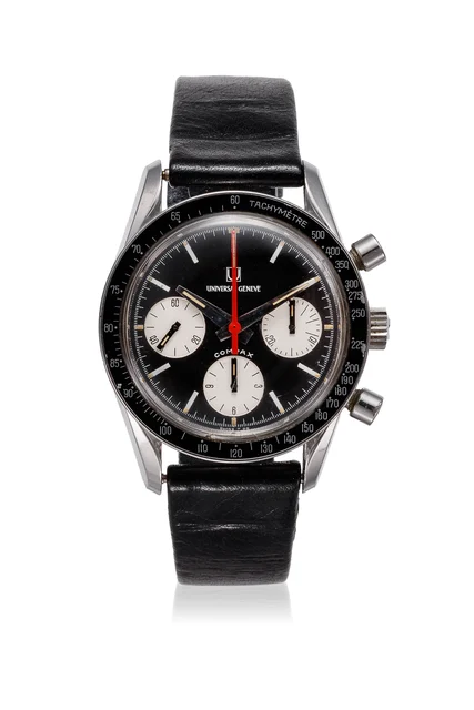 Universal Geneve Reference 885 103/01 “compax”, Stainless Steel kol saati