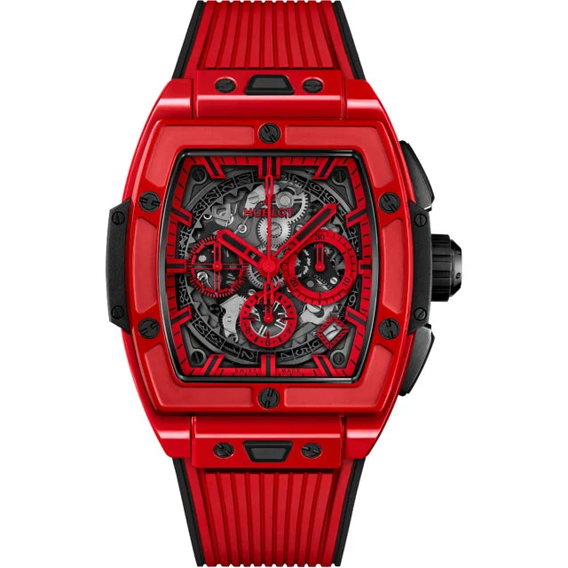 Hublot Spirit of Big Bang Red Magic 42mm 642.CF.0113.RX 42 mm kol saati