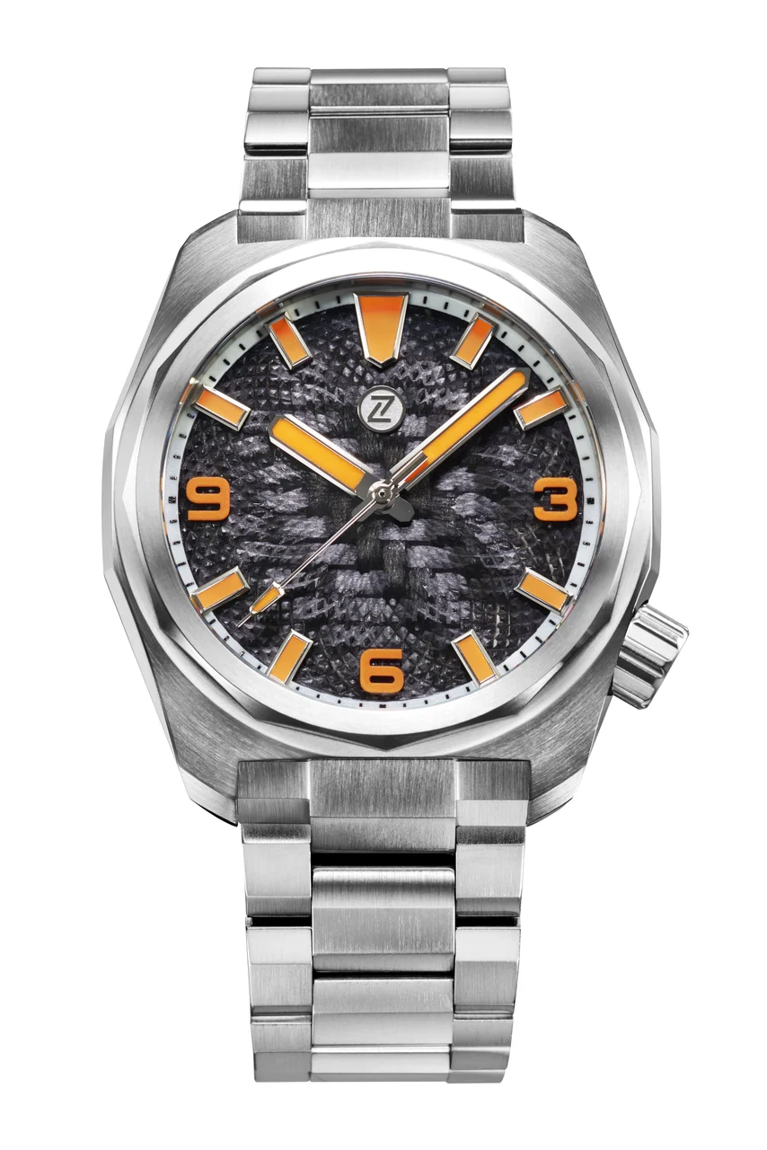 Zelos Hammerhead 43 Field 'Carbon' 43 mm kol saati