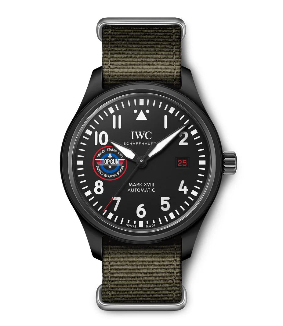 IWC Pilots Watch Mark Xviii Top Gun Edition Sfti IW324712 41 mm kol saati