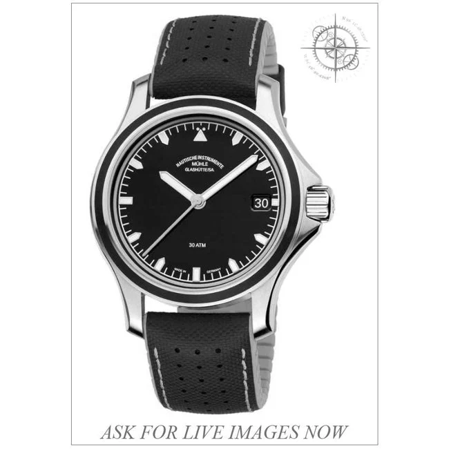 Muhle Glashutte Mühle Glashütte Promare Datum M1-42-13-NB 21009N29181 44 mm kol saati