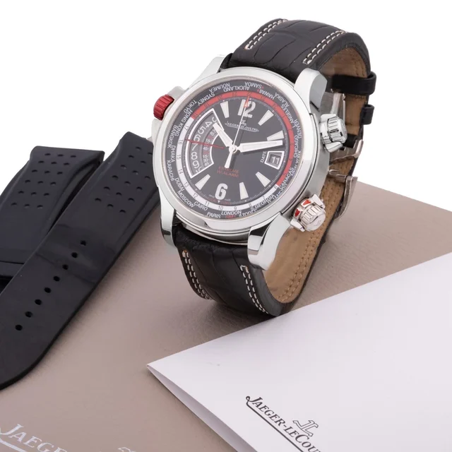 Jaeger-Lecoultre Ref. 150.8.42; Self-winding, world time, alarm, “Master Compressor Extrem