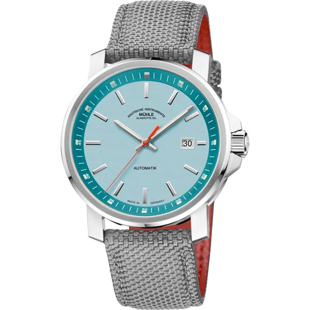 Muhle Glashutte Mühle Glashütte 29ER BIG Petrol M1-25-39-CB-II kol saati