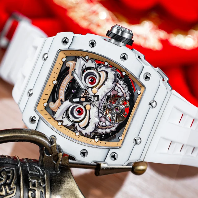 Reef Tiger Lion Dance / Dragon RGA3009-L-WW kol saati