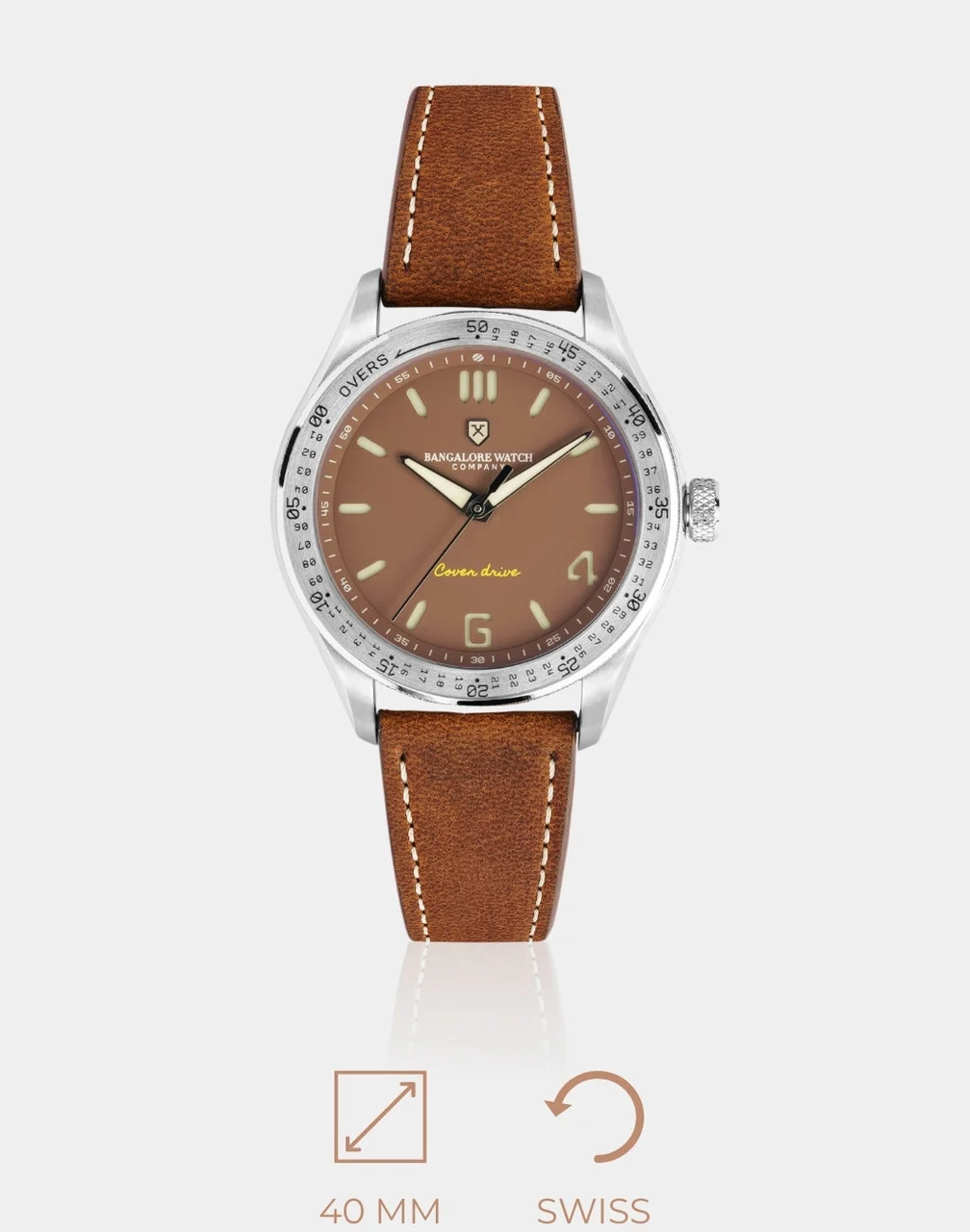 Bangalore Watch Company™ BWC-W-AU-CDR-2 40 mm kol saati